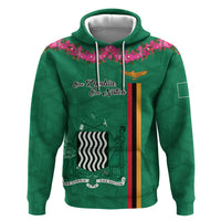 Personalized One Zambia One Nation Hoodie Happy Independence Day