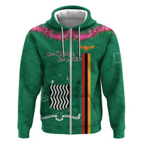 Personalized One Zambia One Nation Hoodie Happy Independence Day