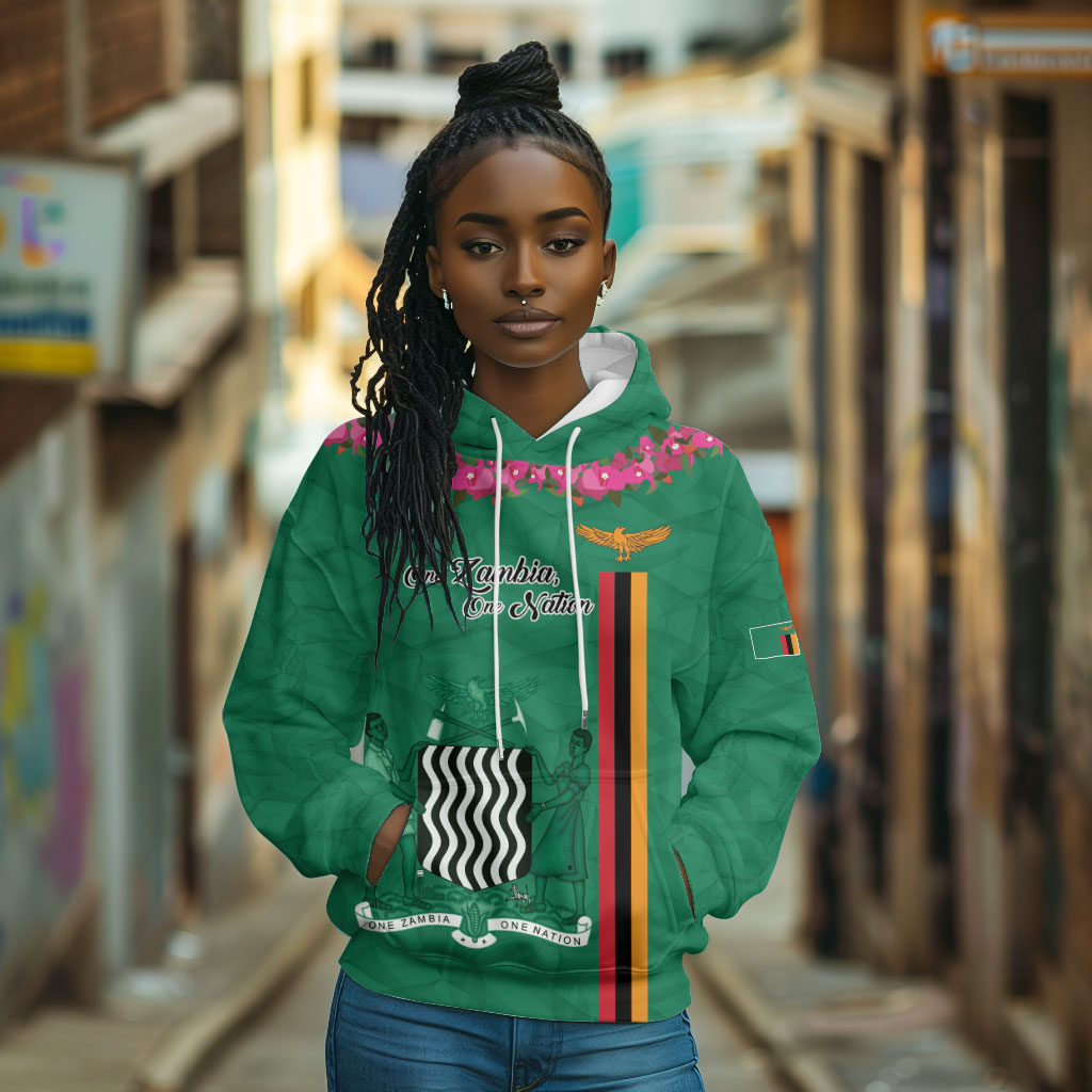 Personalized One Zambia One Nation Hoodie Happy Independence Day