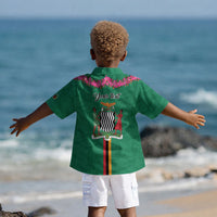 Personalized One Zambia One Nation Kid Hawaiian Shirt Happy Independence Day