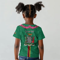 Personalized One Zambia One Nation Kid T shirt Happy Independence Day