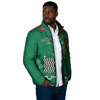 Personalized One Zambia One Nation Padded Jacket Happy Independence Day