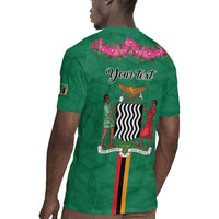 Personalized One Zambia One Nation Rugby Jersey Happy Independence Day