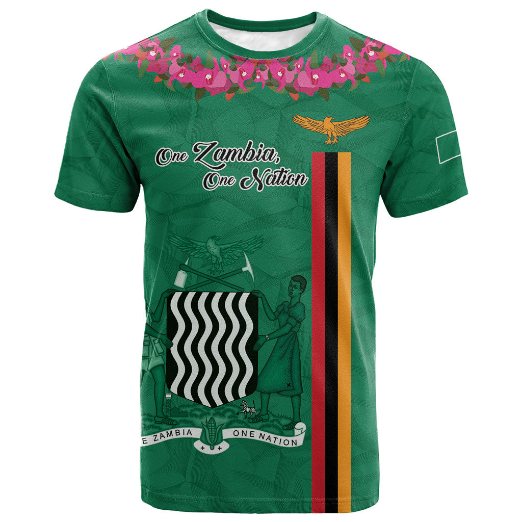 Personalized One Zambia One Nation T shirt Happy Independence Day