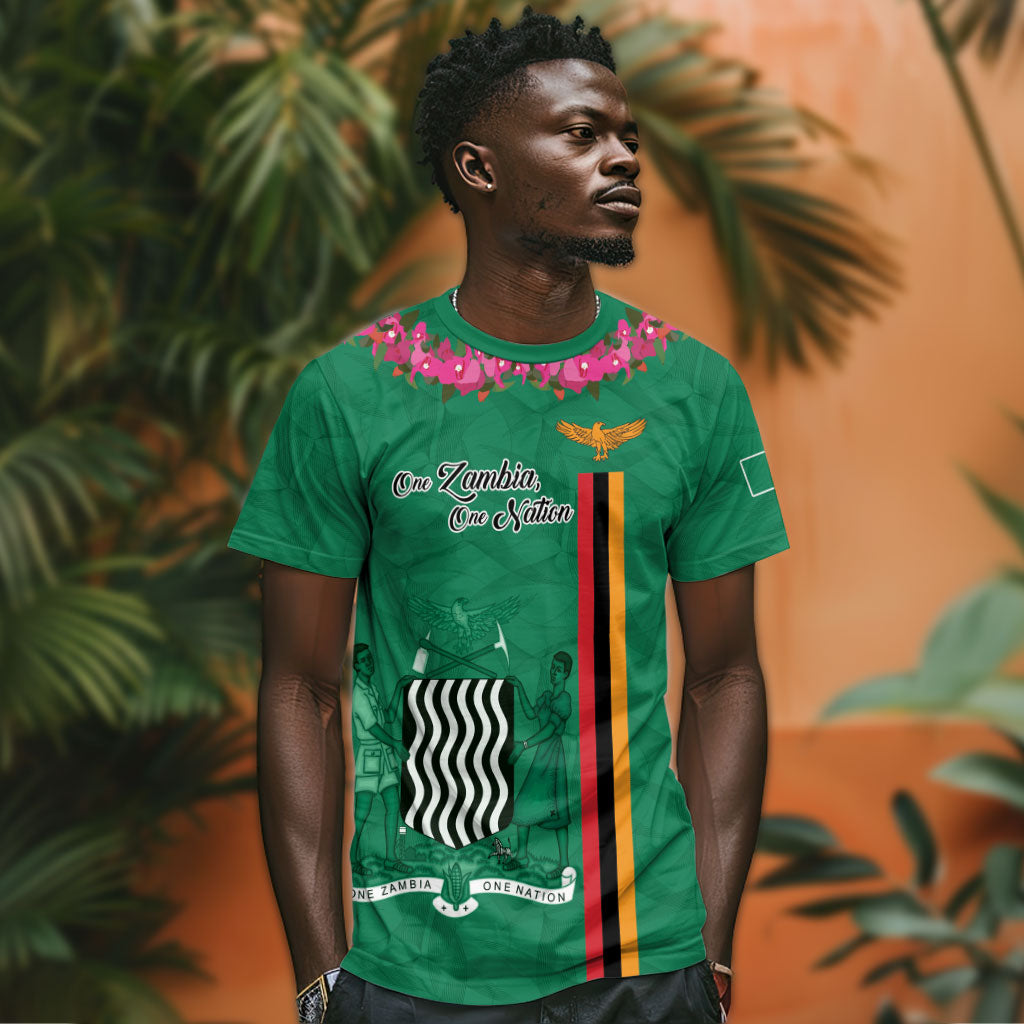 Personalized One Zambia One Nation T shirt Happy Independence Day