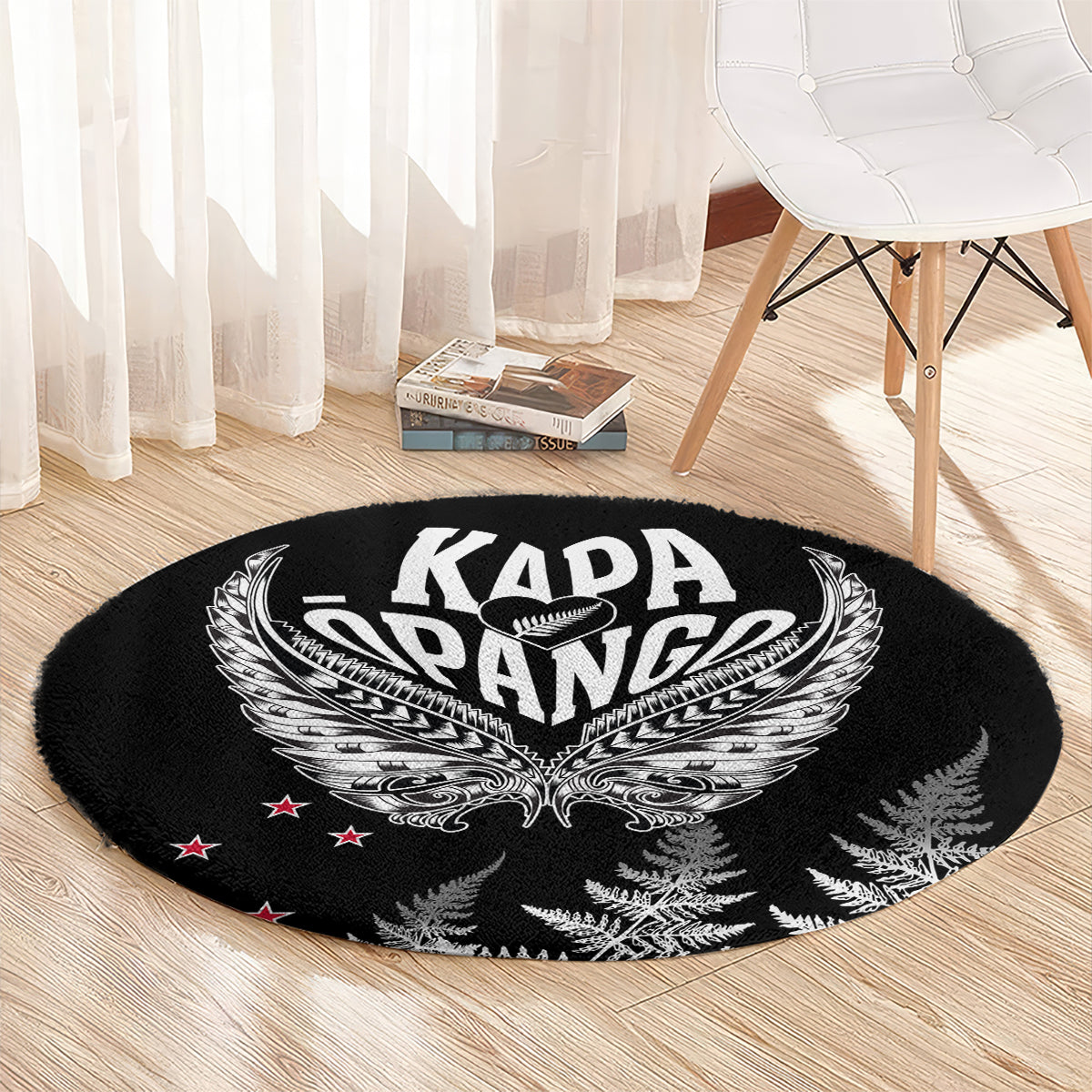custom-new-zealand-rugby-round-carpet-nz-opango-forever-silver-fern-heart
