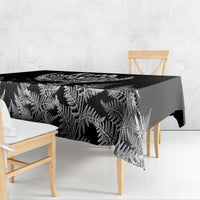 Custom New Zealand Rugby Tablecloth NZ Opango Forever Silver Fern Heart - Wonder Print Shop