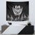 Custom New Zealand Rugby Tapestry NZ Opango Forever Silver Fern Heart - Wonder Print Shop