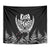 Custom New Zealand Rugby Tapestry NZ Opango Forever Silver Fern Heart - Wonder Print Shop