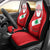Lebanon Independence Day Car Seat Cover Lebanese Coat Of Arms Islamic Pattern - Wonder Print Shop
