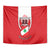 Lebanon Independence Day Tapestry Lebanese Coat Of Arms Islamic Pattern - Wonder Print Shop