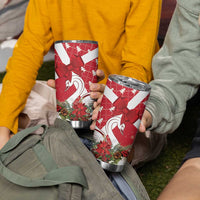 Denmark Christmas Tumbler Cup Coquette Bow With Swan - Wonder Print Shop