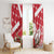 Denmark Christmas Window Curtain Coquette Bow With Swan - Wonder Print Shop