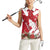 Denmark Christmas Women Sleeveless Polo Shirt Coquette Bow With Swan - Wonder Print Shop