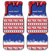 Feliz Navidad Chile Santa Claus Car Mats Chilli Christmas - Wonder Print Shop