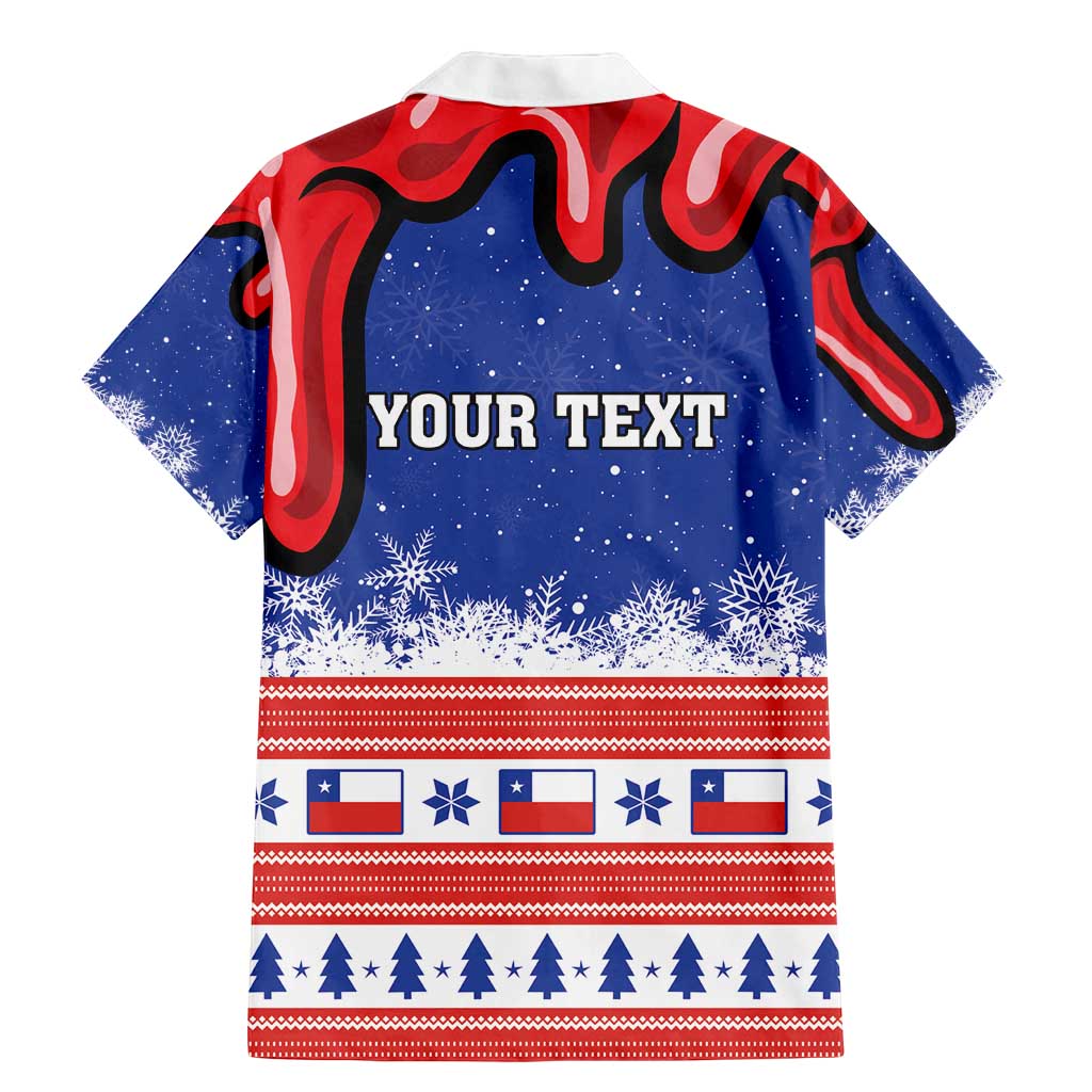 Personalized Feliz Navidad Chile Santa Claus Family Matching Mermaid Dress and Hawaiian Shirt Chilli Christmas - Wonder Print Shop