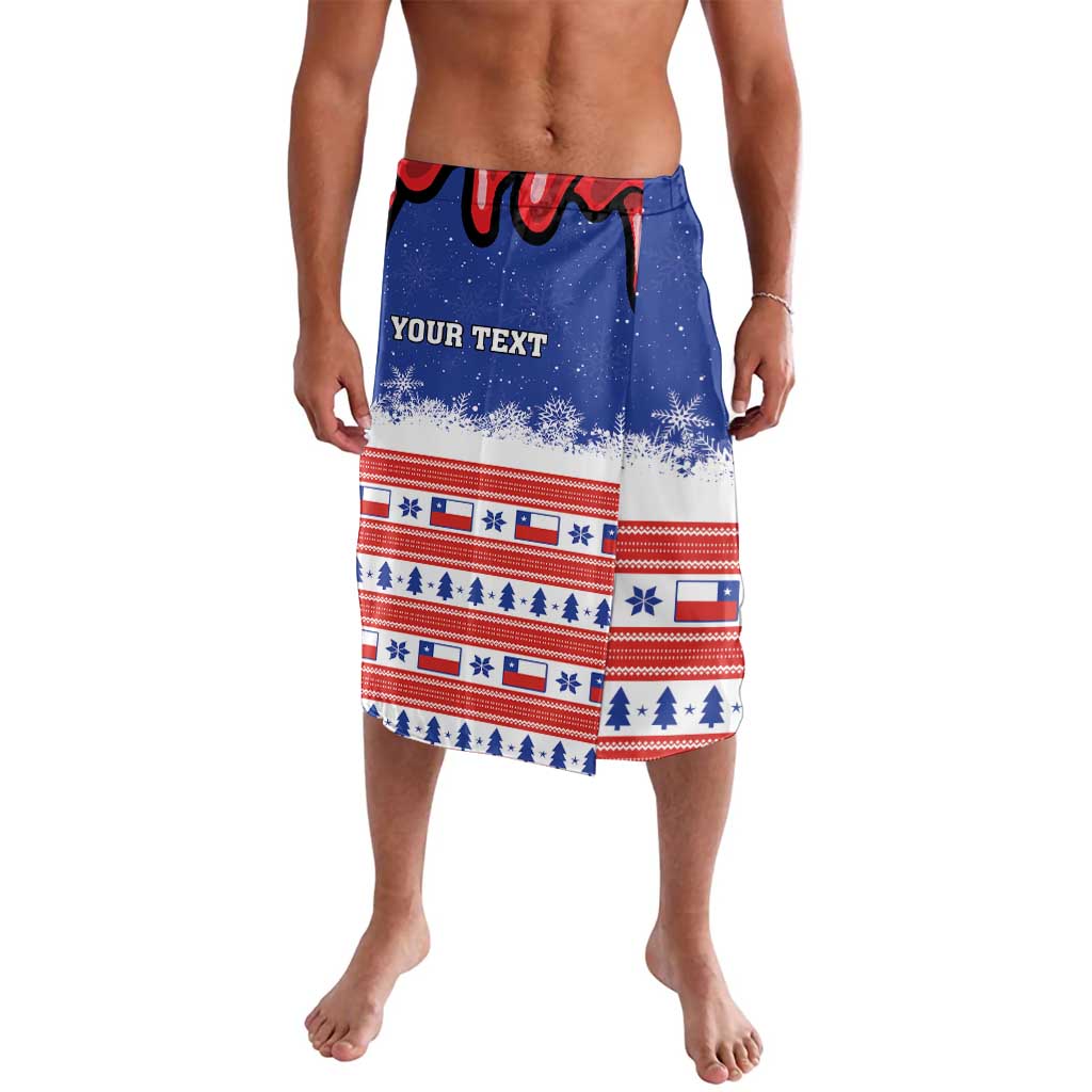 Personalized Feliz Navidad Chile Santa Claus Lavalava Chilli Christmas - Wonder Print Shop