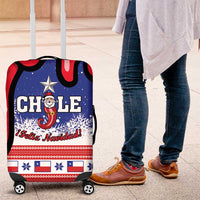 Feliz Navidad Chile Santa Claus Luggage Cover Chilli Christmas - Wonder Print Shop