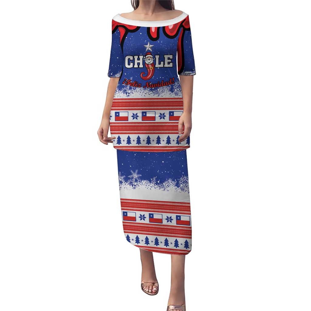 Personalized Feliz Navidad Chile Santa Claus Puletasi Chilli Christmas - Wonder Print Shop