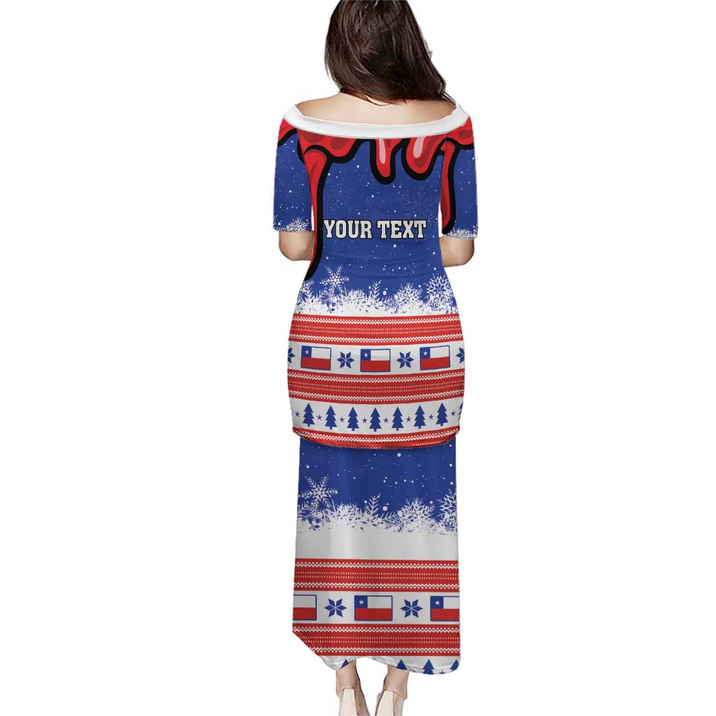 Personalized Feliz Navidad Chile Santa Claus Puletasi Chilli Christmas - Wonder Print Shop