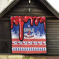 Feliz Navidad Chile Santa Claus Quilt Chilli Christmas - Wonder Print Shop