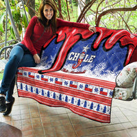 Feliz Navidad Chile Santa Claus Quilt Chilli Christmas - Wonder Print Shop