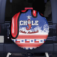 Feliz Navidad Chile Santa Claus Spare Tire Cover Chilli Christmas - Wonder Print Shop