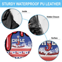 Feliz Navidad Chile Santa Claus Spare Tire Cover Chilli Christmas - Wonder Print Shop