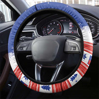 Feliz Navidad Chile Santa Claus Steering Wheel Cover Chilli Christmas - Wonder Print Shop
