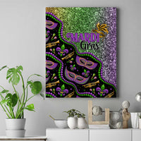 Mardi Gras Canvas Wall Art Colorful Style - Wonder Print Shop