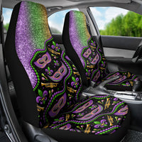 Mardi Gras Car Seat Cover Colorful Style - Wonder Print Shop