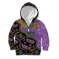 Mardi Gras Kid Hoodie Colorful Style - Wonder Print Shop