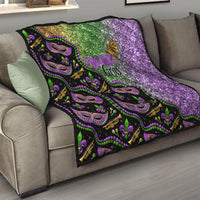 Mardi Gras Quilt Colorful Style - Wonder Print Shop