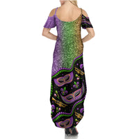 Mardi Gras Summer Maxi Dress Colorful Style - Wonder Print Shop