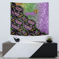 Mardi Gras Tapestry Colorful Style - Wonder Print Shop