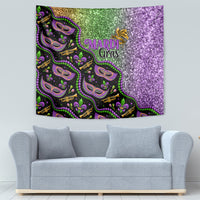 Mardi Gras Tapestry Colorful Style - Wonder Print Shop