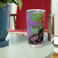 Mardi Gras Tumbler Cup Colorful Style - Wonder Print Shop