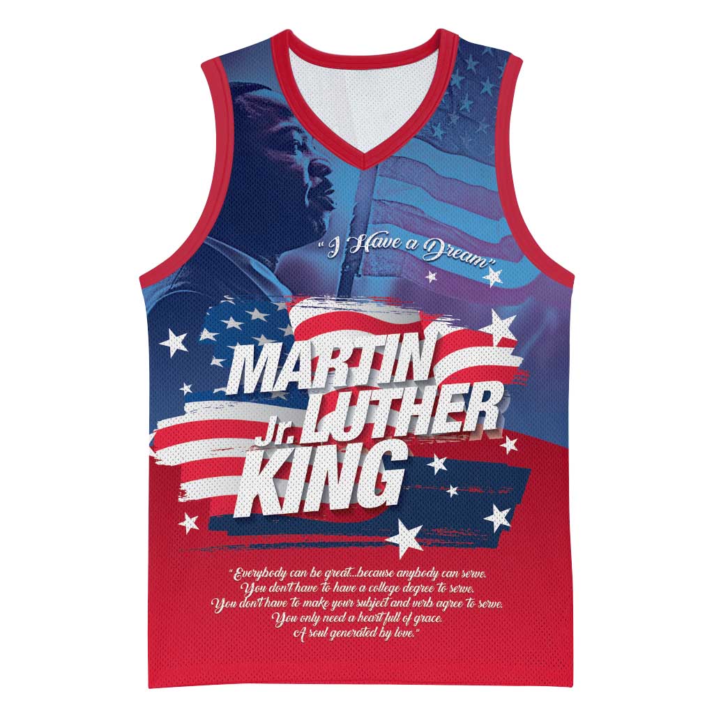 Martin Luther King MLK Basketball Jersey I Have A Dream - Wonder Print Shop