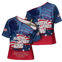 Martin Luther King MLK Cross Shoulder Shirt I Have A Dream - Wonder Print Shop