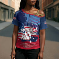 Martin Luther King MLK Cross Shoulder Shirt I Have A Dream - Wonder Print Shop