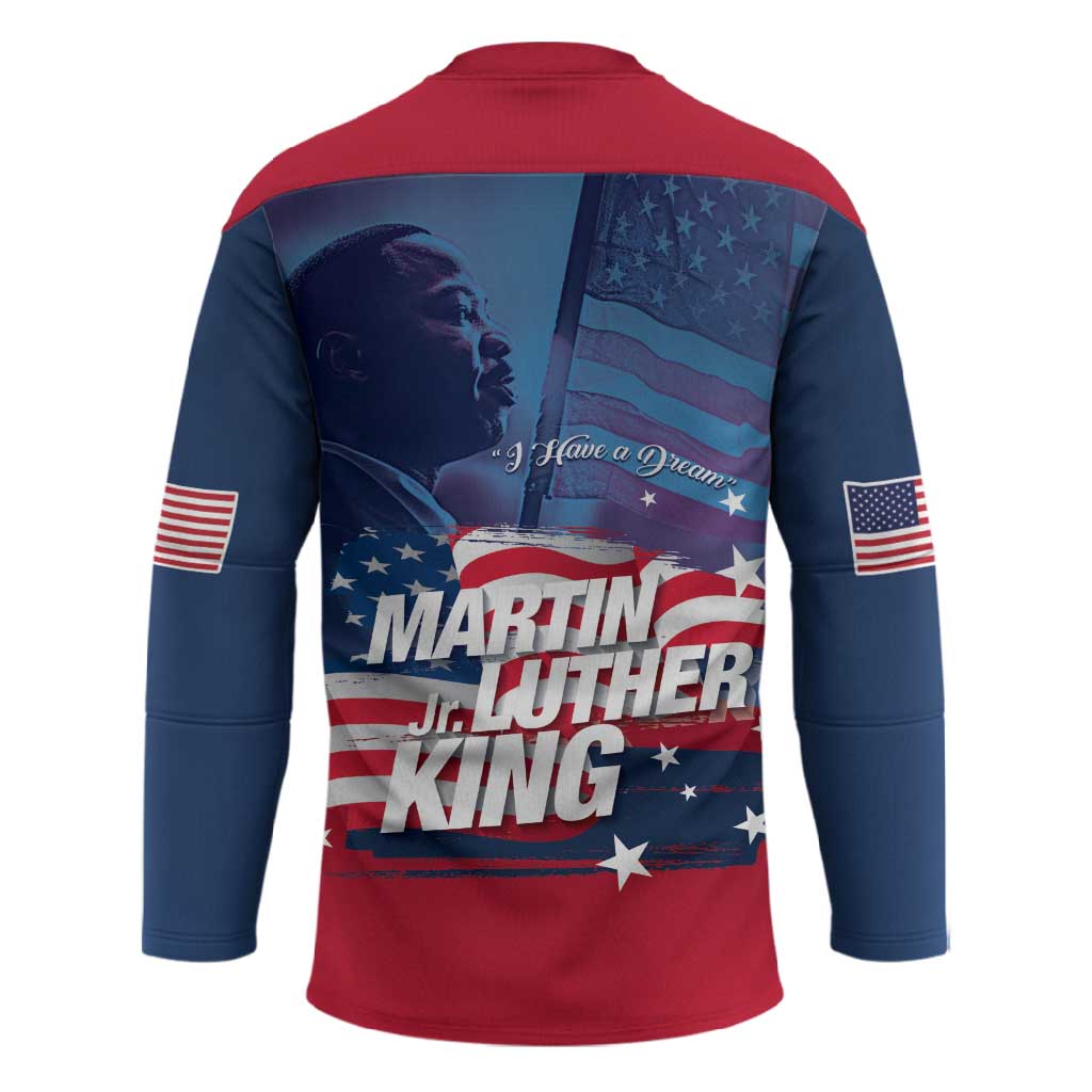 Martin Luther King MLK Hockey Jersey I Have A Dream - Wonder Print Shop