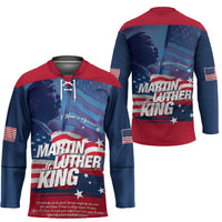 Martin Luther King MLK Hockey Jersey I Have A Dream - Wonder Print Shop