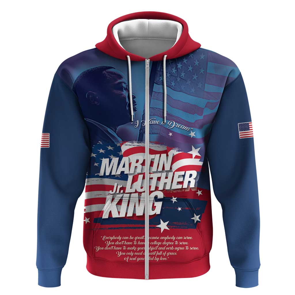 Martin Luther King MLK Hoodie I Have A Dream - Wonder Print Shop