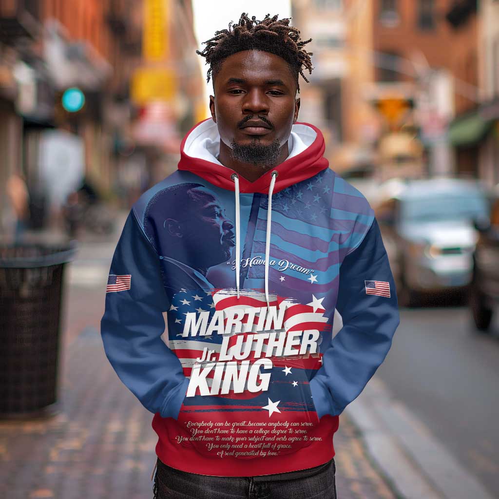 Martin Luther King MLK Hoodie I Have A Dream - Wonder Print Shop