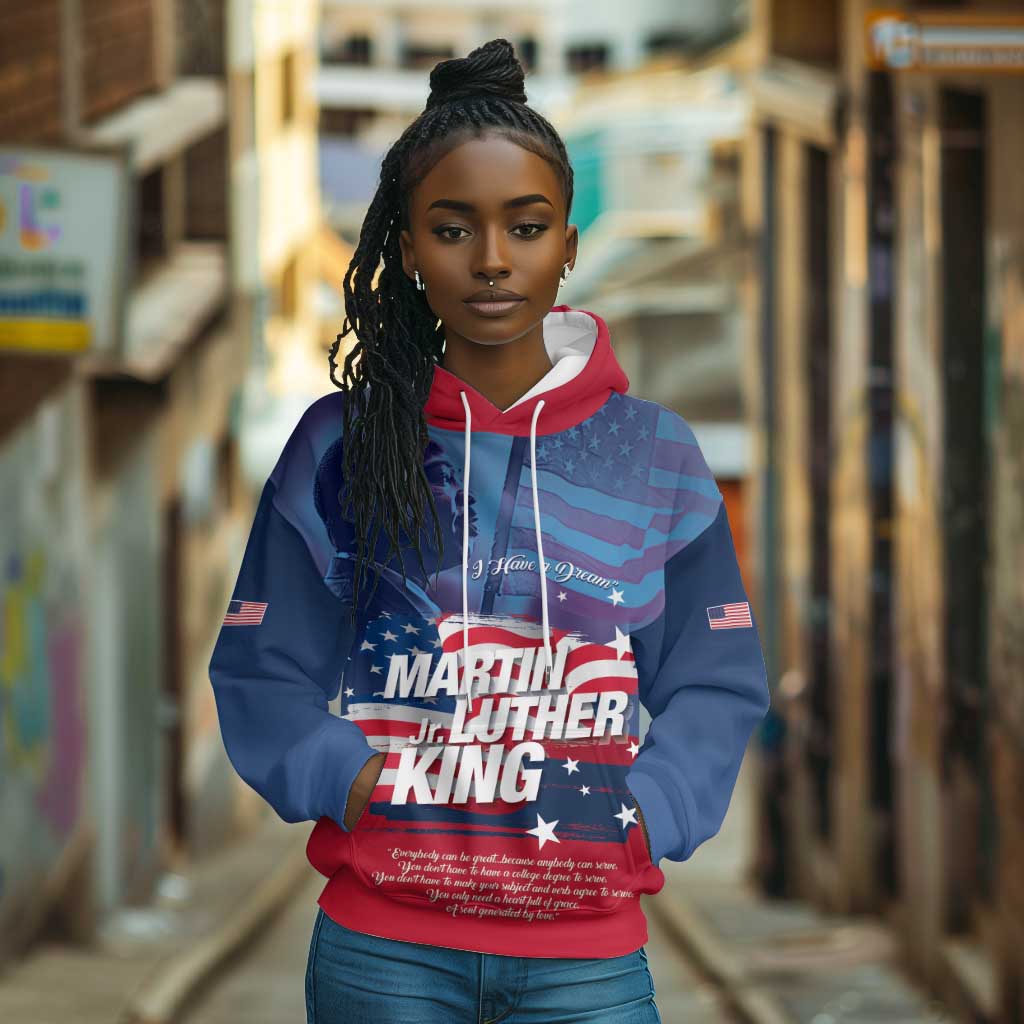 Martin Luther King MLK Hoodie I Have A Dream - Wonder Print Shop
