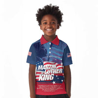 Martin Luther King MLK Kid Polo Shirt I Have A Dream - Wonder Print Shop