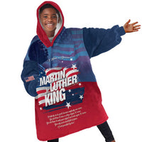Martin Luther King MLK Kid Wearable Blanket Hoodie I Have A Dream - Wonder Print Shop