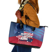 Martin Luther King MLK Leather Tote Bag I Have A Dream - Wonder Print Shop