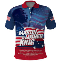 Martin Luther King MLK Polo Shirt I Have A Dream - Wonder Print Shop