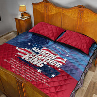 Martin Luther King MLK Quilt Bed Set I Have A Dream - Wonder Print Shop